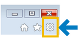 Screenshot of Internet Explorer Tools icon